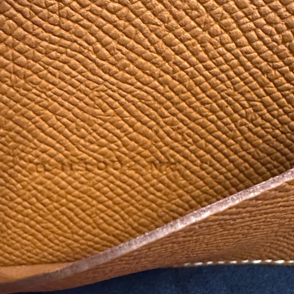 New 2023 Hermes Bearn Card Wallet in Gold Epsom Leather - Picture 9 of 10